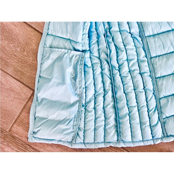 NWT! Reel Legends Women’s Light Blue Puffer Vest Zipper Pockets Size Small - Picture 12 of 14